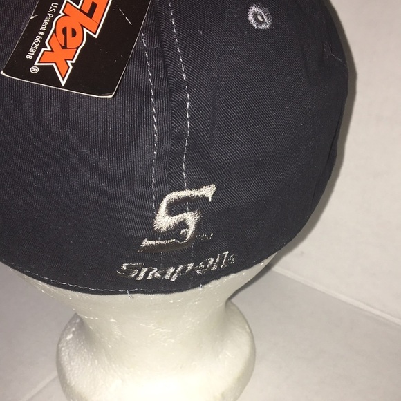 NWT K-Products Headwear Tek Flex Black w Tool Design Baseball Cap Snap on Tools - Picture 6 of 7